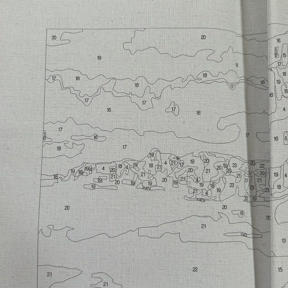 Greece DIY PBN-Paint by Numbers Aesthete Greece 16-by-20 inches Frameless, NEW - Picture 11 of 16